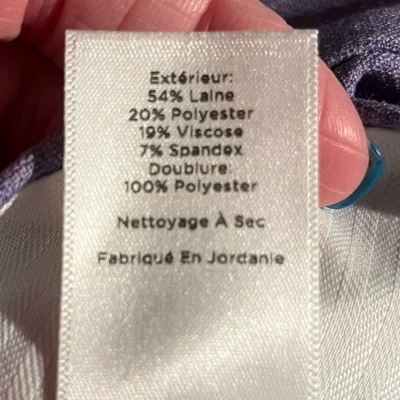 Talbots Women's Hampshire Plus Size Petite Dress Pants - Picture 5 of 5